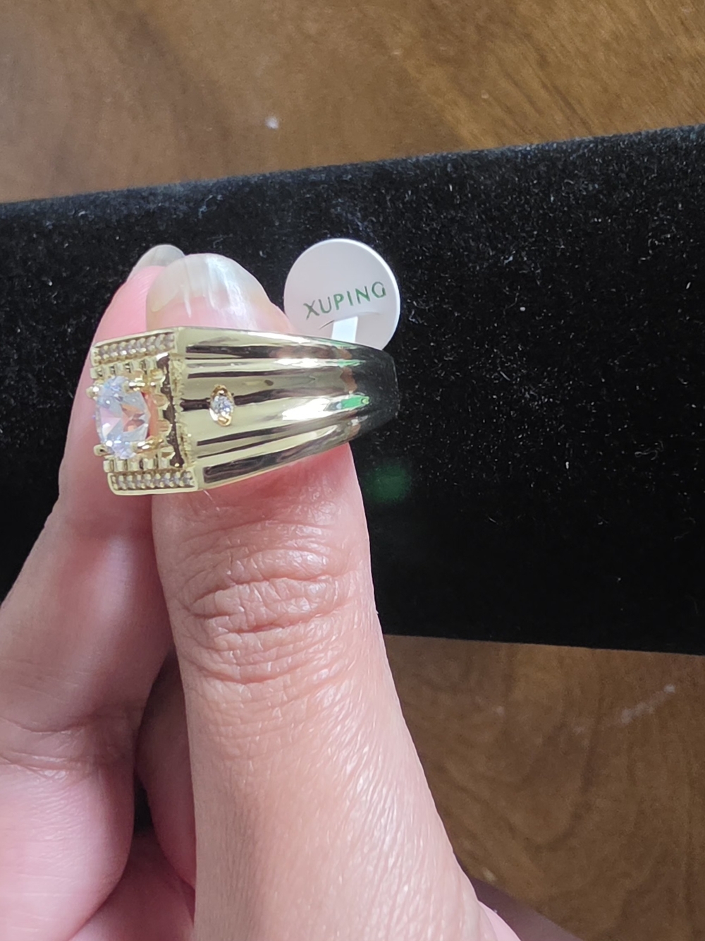 Anillo Para Caballero Oro Laminado 14k - Picture 4 of 6